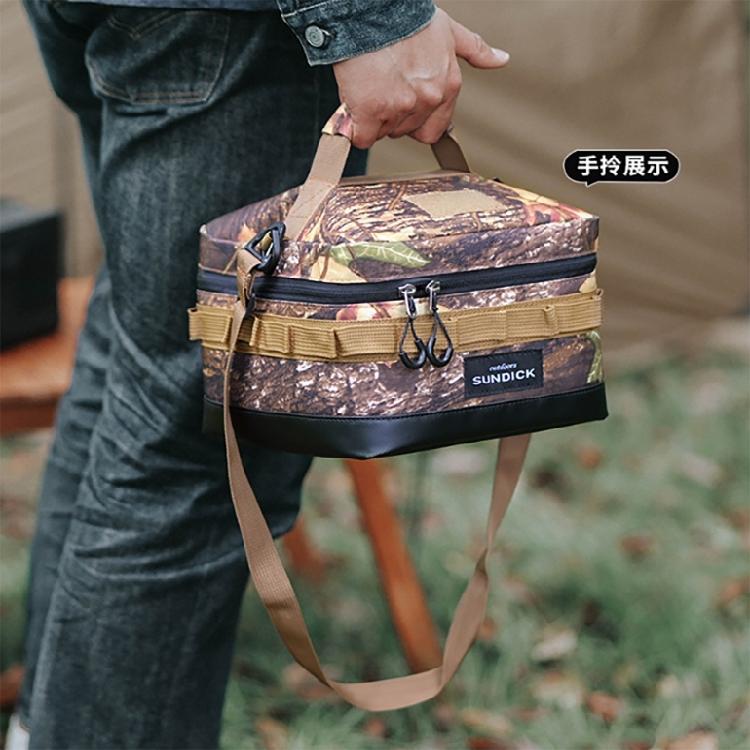 Multifunctional Picnics Bag Outdoor Cooking Accessories Storage with Carrying Strap Suitable for Outdoor Activity