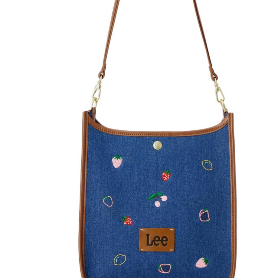 New Lee PU, Textile Mixture Shoulder Bag Women's Sky Blue LE250207M-507