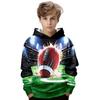 Boys Hoodies Kids Clothes Long Sleeve Fashion Rugby Print Children Spring Fall Clothes Casual Boy Clothing Outdoor Pullover Tops