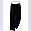 Women's High-Waist Golden Velvet Wide Leg Pants - Spring/Summer 2026 Collection