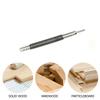 2 Pieces Spring Tools Hammerless Center Punch Hammerless Spring Pin Punch Steel Single/Double Ended Force Door Pin Removal Tool