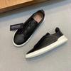 Men's Suede Leather Fashion Sneakers - European Style Casual & Business Shoes