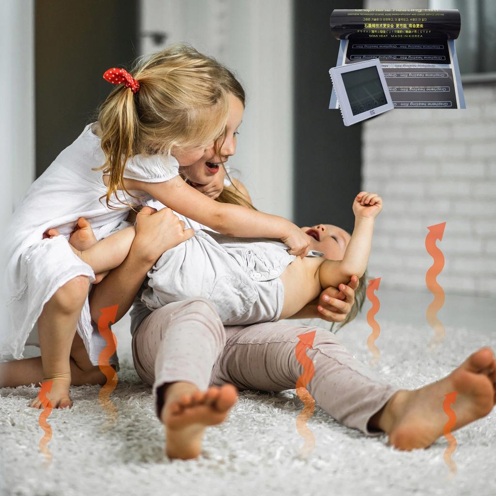 Cronos GRAPHEN IR-Heizfolie 220W/m2 50cm - 1m