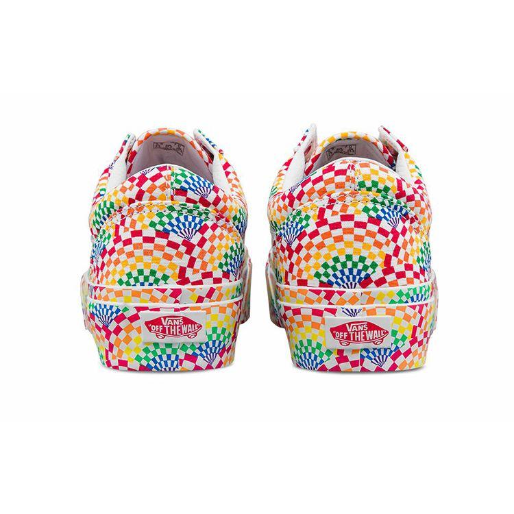 Vans Old Skool Platform Pride Men Sneakers Multi-Color Multi True-White VN0A3B3U3WJ