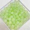 8mm Imitation Jade Glass Beads for DIY Jewelry Making, Straight Hole, Trendy Style, Loose Beads, Accessories.