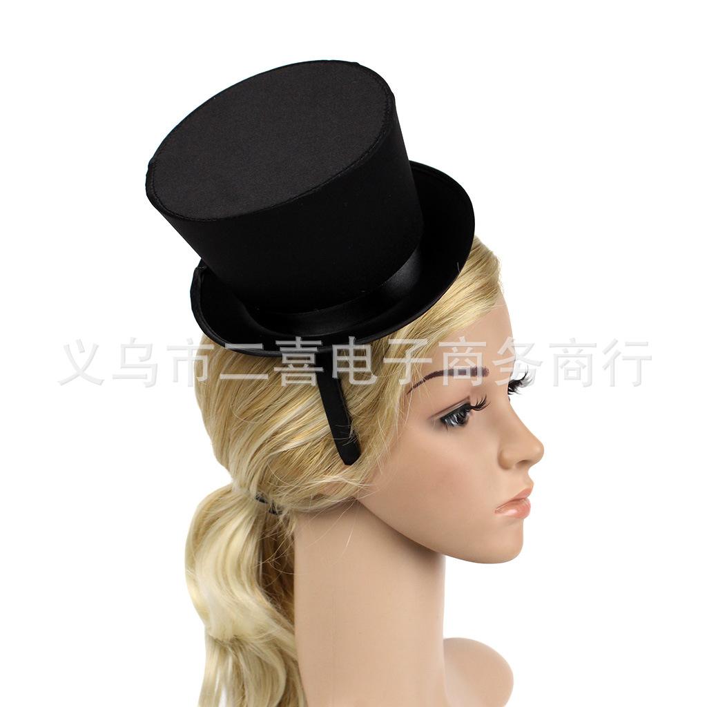 Europe and the United States hot-selling head flower handmade banquet top hat party dance celebration performance magic hat boutique headgear hair acc