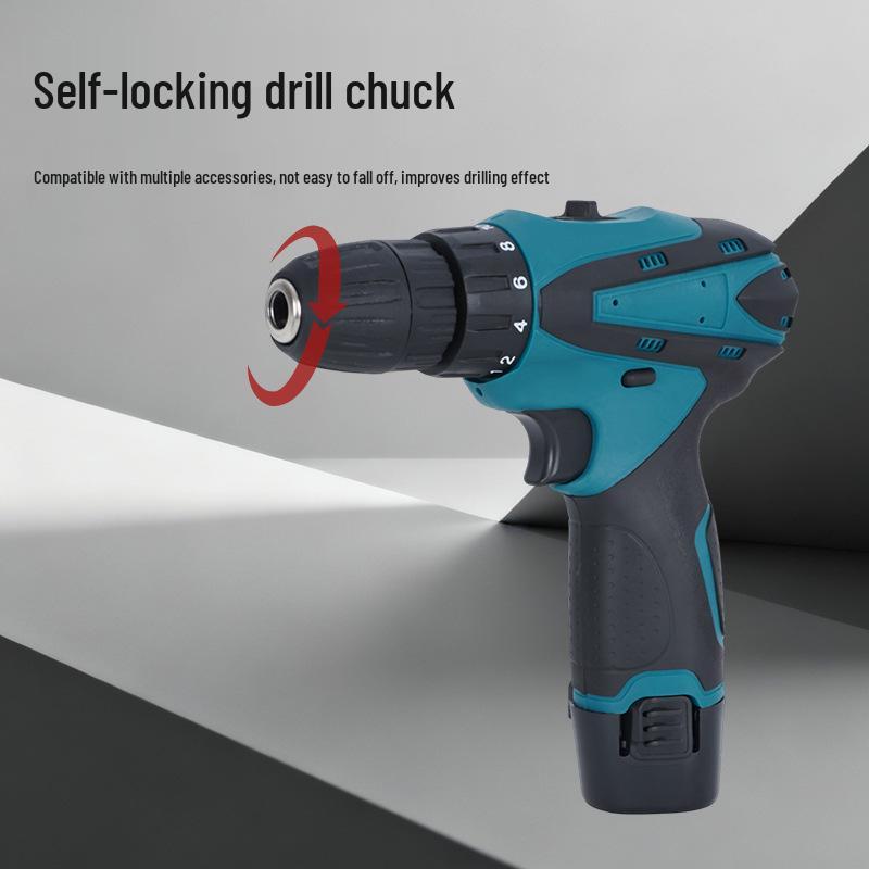 New Multifunctional Handheld Electric Drill with Portable Rechargeable Lithium Battery