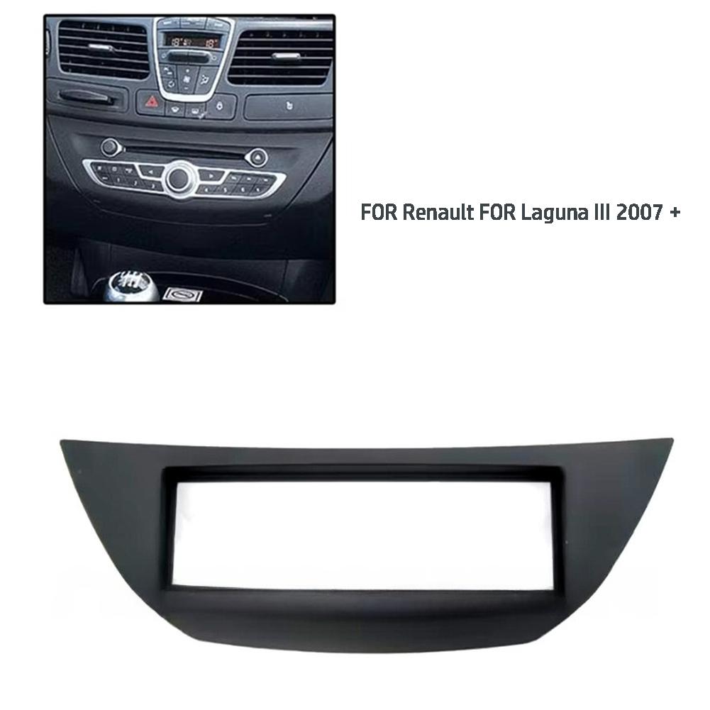 Car Radio Facia Insert for Renault For Laguna III 2007 Supporting 1 Din DIN Mount DVD CD Stereo Audio System Integration