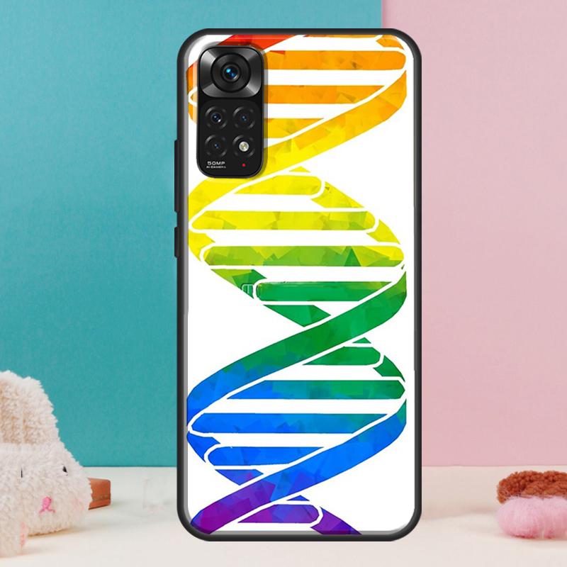 Science DNA Chemistry Case For Xiaomi Redmi Note 14 13 12 Pro 11 9 10 9S 10S 11S 12S Redmi 14C 13C 10C 12C Cover
