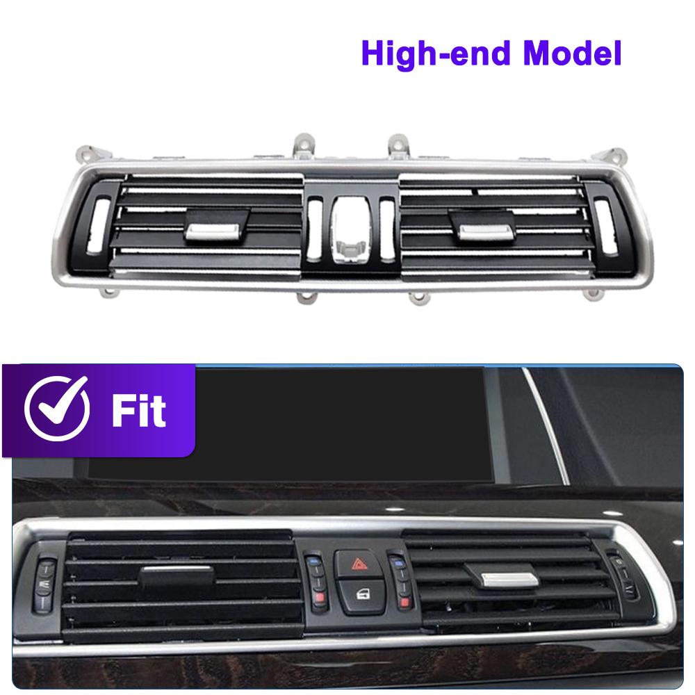 Front Central Air Conditioner AC Vent Grille Outlet Panel for BMW 5 GT Series F07 528 535 550 2010-2017 64229142584 64229142590