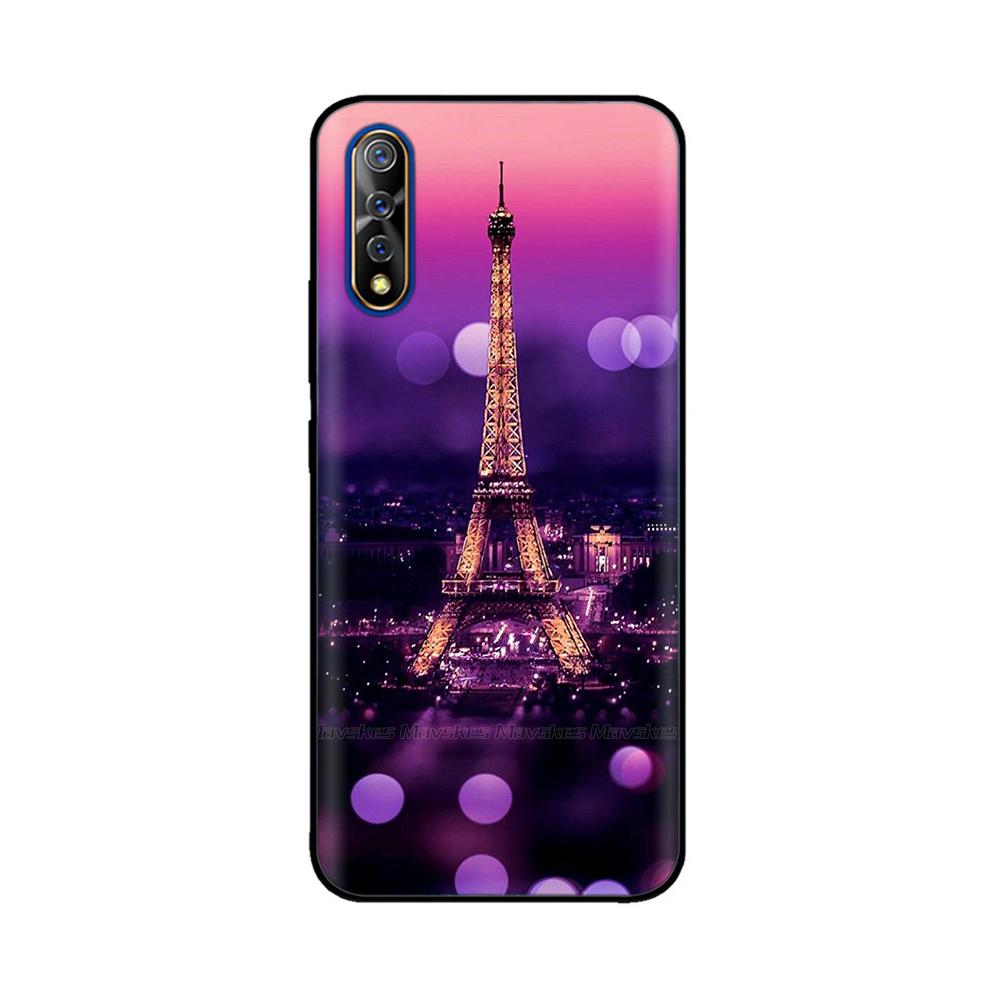 Handyhülle für Vivo V17 Neo Weiche TPU-Silikon-Rückseite für Vivo S1 1907 6,38" V17Neo V 17 neo Schützende bedruckte Hülle