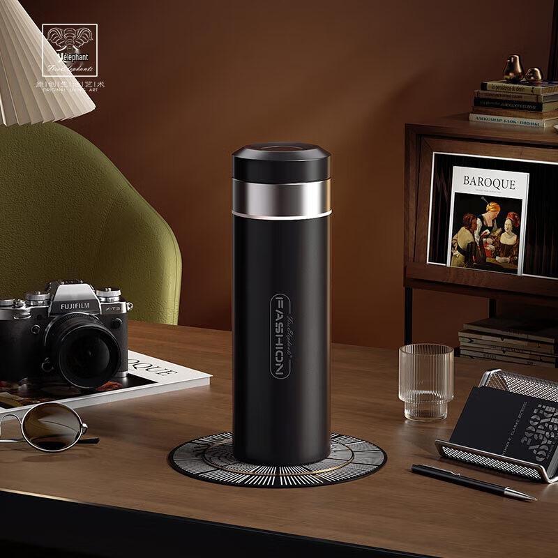 Huoxiang One-Touch Open 316 Stainless Steel Insulated Mug
