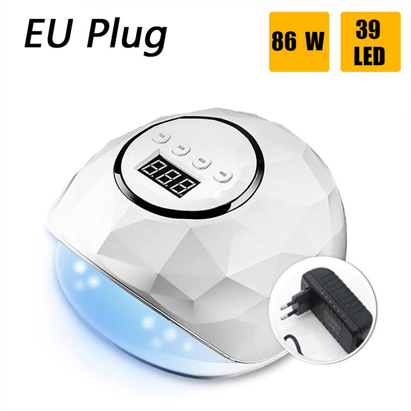 UV LED Lamp For Nails Drying Manicure Lamp With Memory Function LCD Display Professional LED Nail Lamp For Nail Art Salon Tools