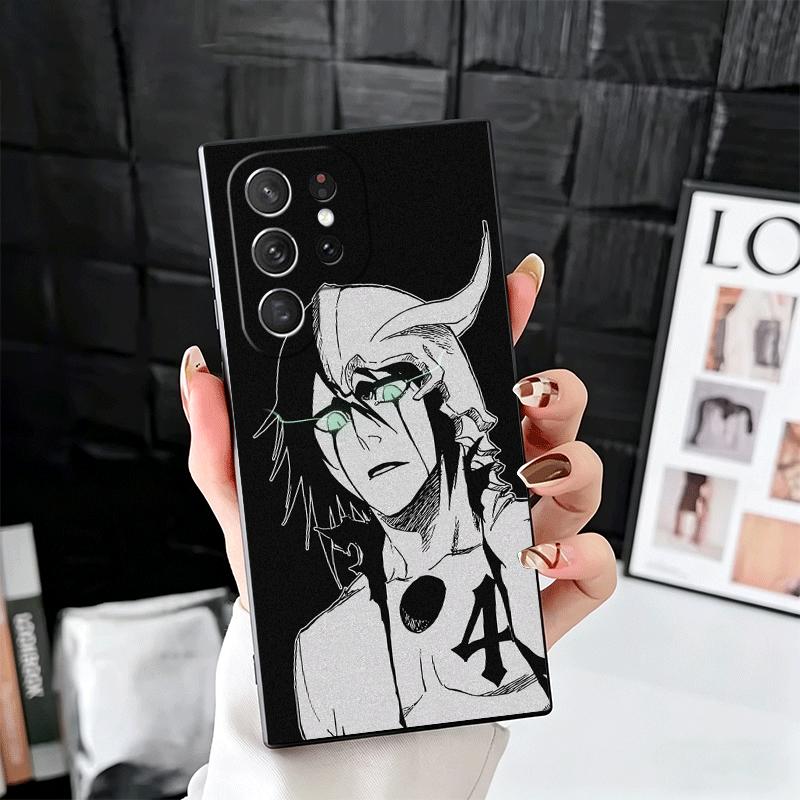 Bleach Ulquiorra Cifer 4 Soft Phone Case for Samsung Galaxy S26 S25 Edge S24 Ultra S23 Plus S22 S21 FE S20 Black Cover Back Shel