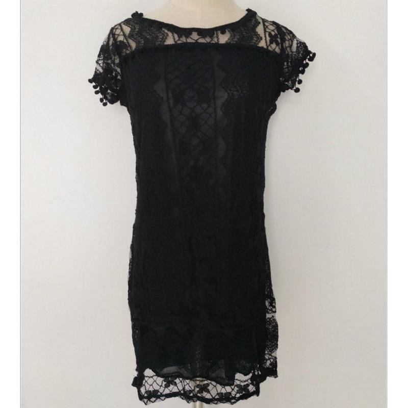 

Бохо Женское Летнее Короткое Макси Платье Вечернее Коктейльное Платье Пляжный Сарафан Платья 5XL чёрный