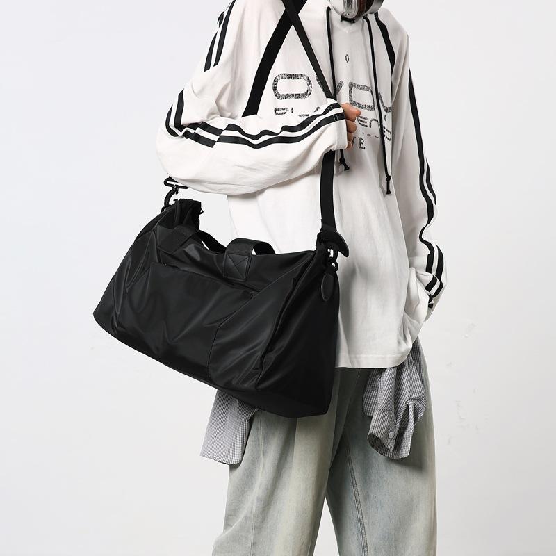 Sports Fitness Bag Women's Lightweight Large-capacity Yoga Bag Luggage Dry and Wet Separation Short-distance Business Trip Handbag Men