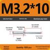 Aluminum Blind Rivets & Nuts - Black Round Head, Extended Shank, M4/M5/M6