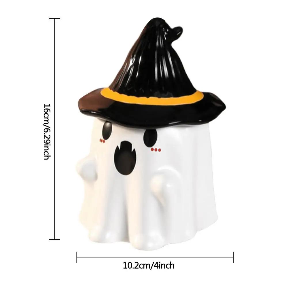 Halloween creative gift ceramic cup cute ghost shaped fun breakfast milk cup personalized mug funny coffee cup