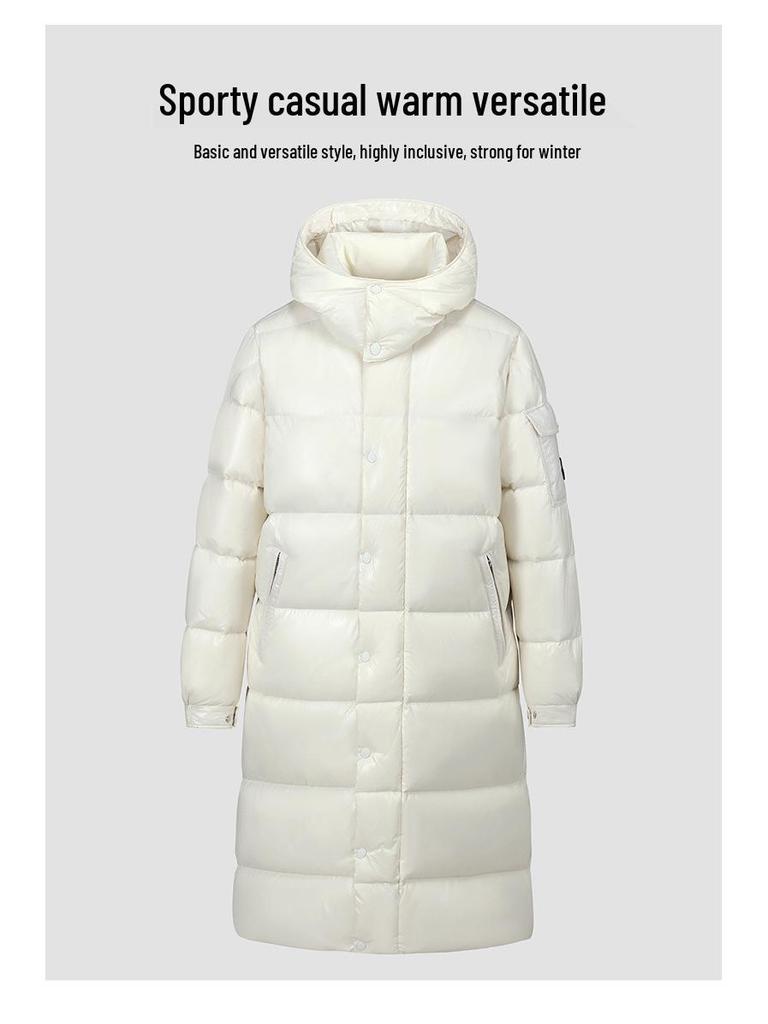 M Damen Übergröße Warme Kapuzen-Daunenjacke - Trendige & Vielseitige Mode-Oberbekleidung