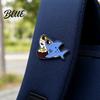 Funny Sea Life Brooch Animal Brooch Cute Marine Creature Creative
