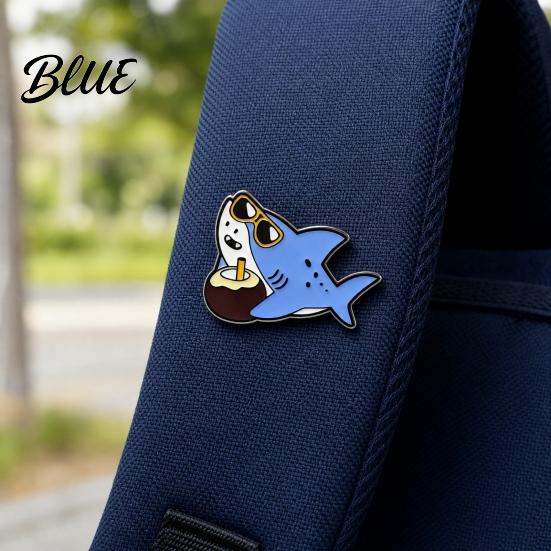 Funny Sea Life Brooch Animal Brooch Cute Marine Creature Creative