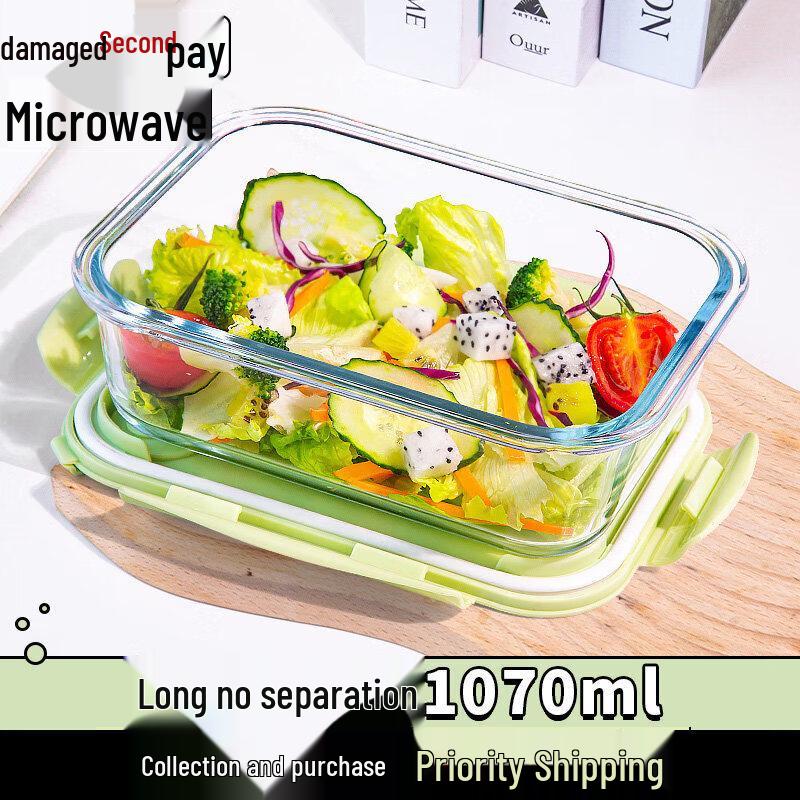 Qiwei Glass Microwave Lunch Box
