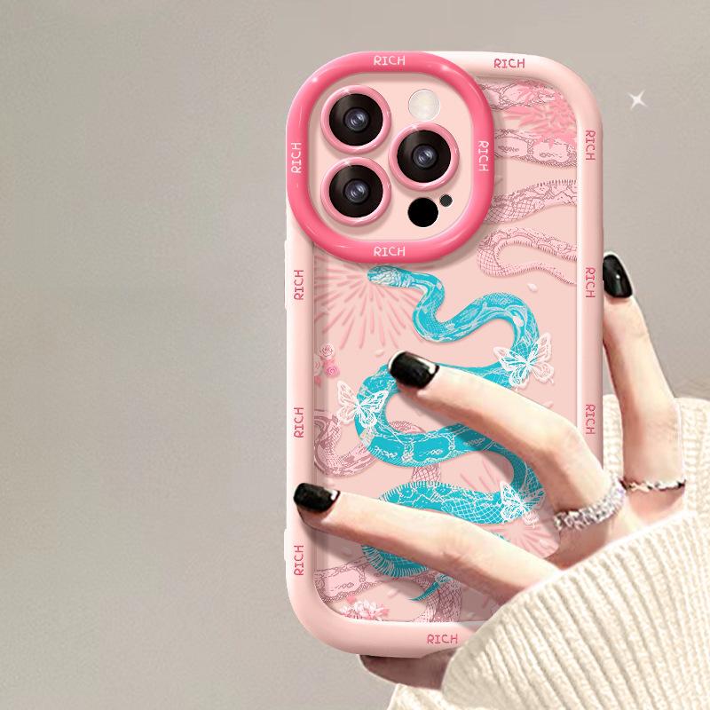 Fortune Lucky Bag Bracket Suitable for Apple 16promax Mobile Phone Case IPhone 15 Full Cover Anti-fall 14 Soft Silicone 13