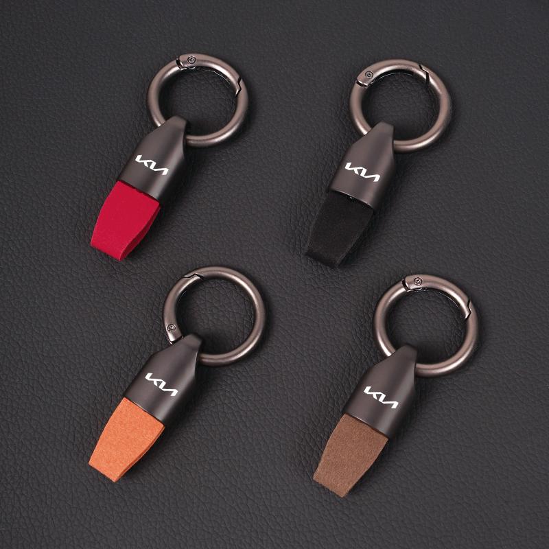 JNGO1 Leather Metal Keychain Fashion Keychain Keychain for Kia Sportage Ceed Picanto Rio ProCeed Niro 5 3 4 K7 K5 K8 K3 Ray K9