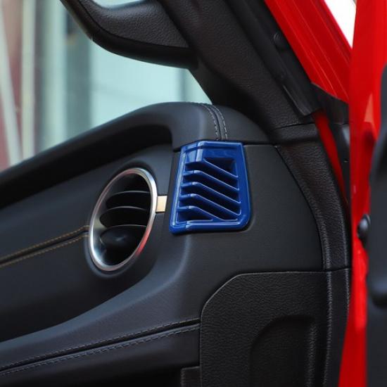 Armaturenbrett AC-Lüftungsauslass-Rahmenabdeckung Zierleiste für 2024+ Jeep Wrangler JL JT