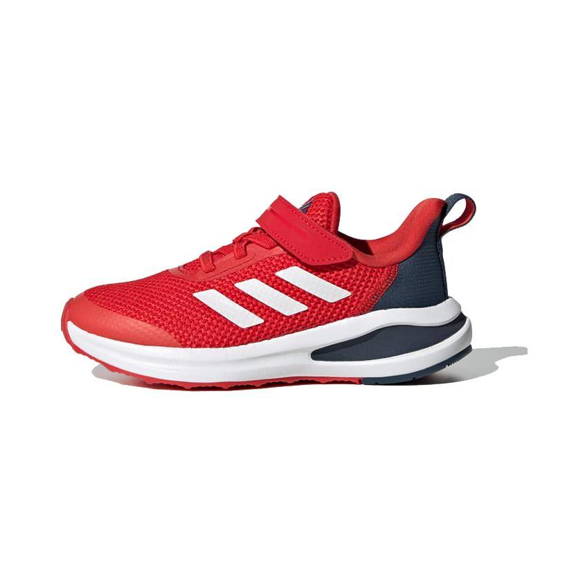 Adidas Fortarun Comfortable Round Toe Breathable Low top Kids' Running Shoes Red Children Aged 3 7 Years Old FY1344