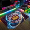 West Ham United Football Design Crystal Velvet Carpet Cozy Non?Slip Printed Rug For Bedroom Living Room Entrance