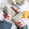 5 P Women's Socks Fruit Socks Fashion Casual Socks Novelty Crew Socks Sweet Cute Fun Socks Cotton Comfortable Socks