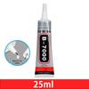 B7000 Transparent Jewelry & Rhinestone Adhesive - Universal Strong Glue for DIY, Repairs, and Mobile Screen Frames