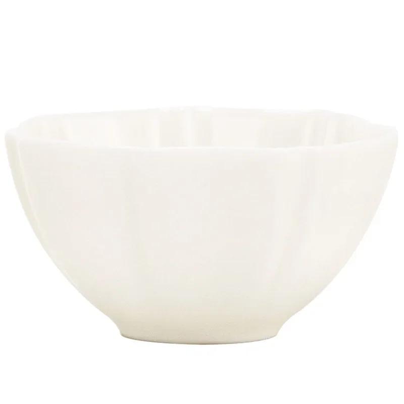 Suede jade white porcelain tea cup ceramic kung fu set host single item art supplies wholesale tea cup tea set kitchen bar