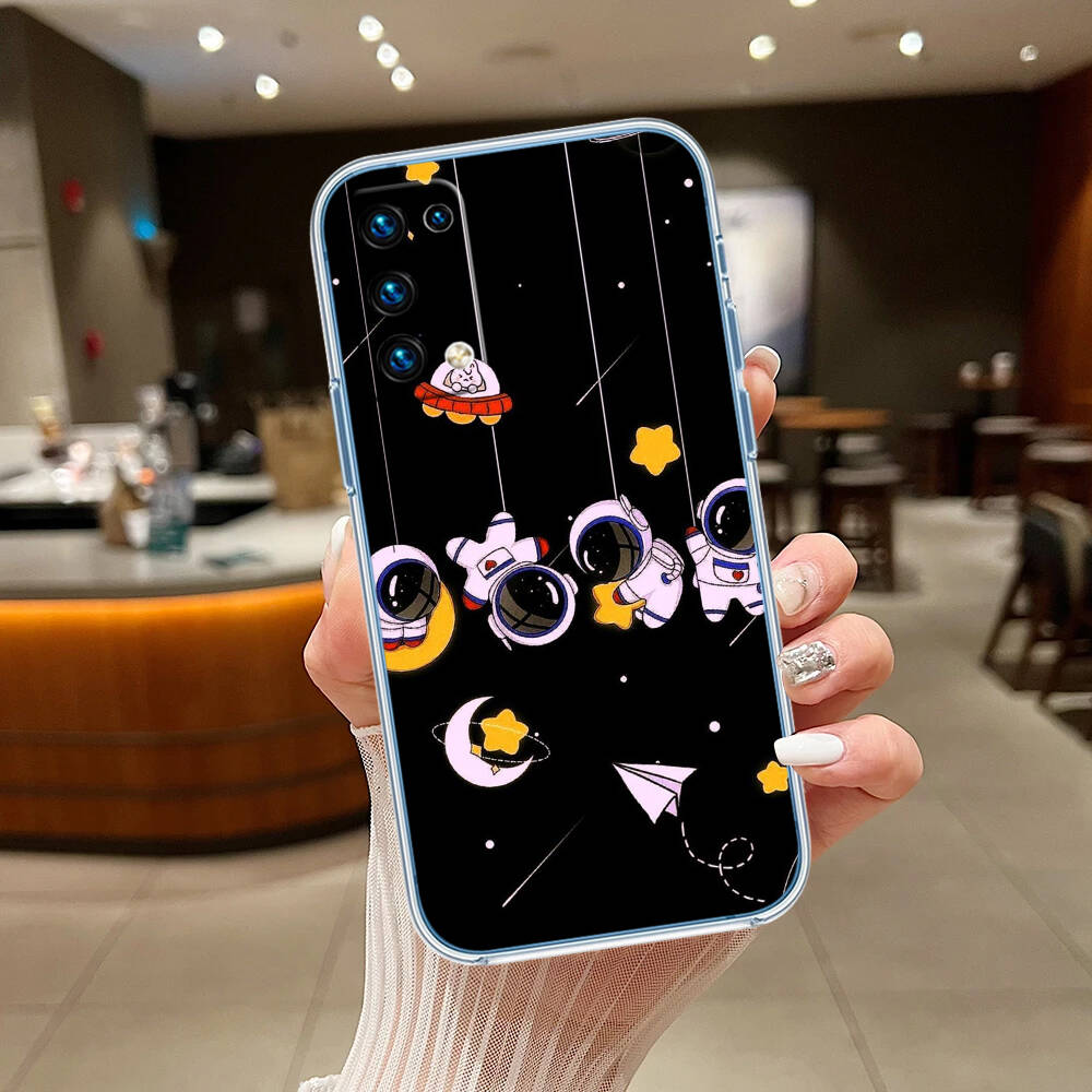 Astronaut Space Moon Phone Case for Motorola G14 G15 G24 G30 G31 G32 G34 G41 G42 G51 G52 G50 G60S G60 G62 G72 G71 G73 G84 G85 G200 E32