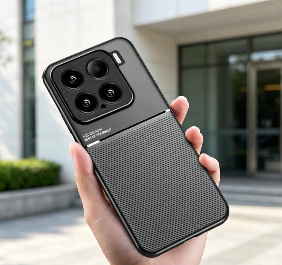 For Xiaomi MI 17T Pro Magnetic Leather Texture Phone Case For Xiaomi 17T Pro Soft Silicone Shockproof Protective Back Cover