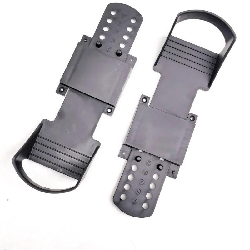 Rowing Machine Foot Pedals Nonslip Practical Trainer Pedal Light Weight Fitness Equipment Pedals for Sports Exercise