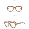 Women's eyewear, men's and women's fashion square oversized glasses