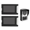 Video Intercom Doorbell Smart Dual Monitor Electronic Doorbell 16 Bells Night Vision Infrared