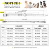 Personalized Real Leather Dog Collar Leash Durable Pet Dogs Collars Walking Lead Rope Free Engraved for Small Medium Large Dogs