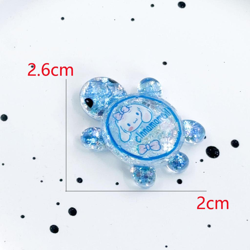 Flashing Resin Luminous Turtle Ornaments - Large & Small DIY Accessories