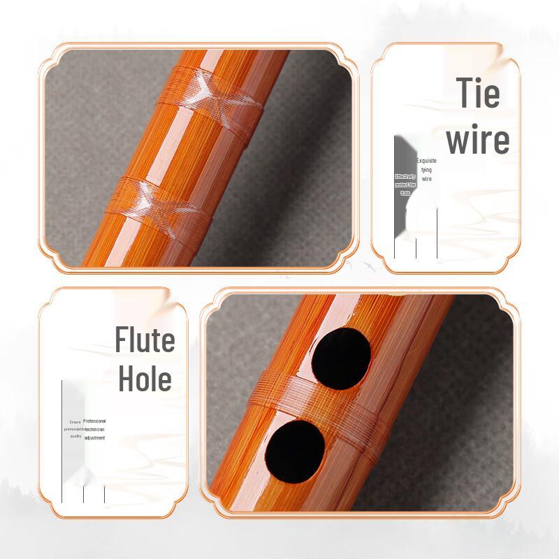 Lovebird Professional Bamboo Flute by Shi Feiyun
