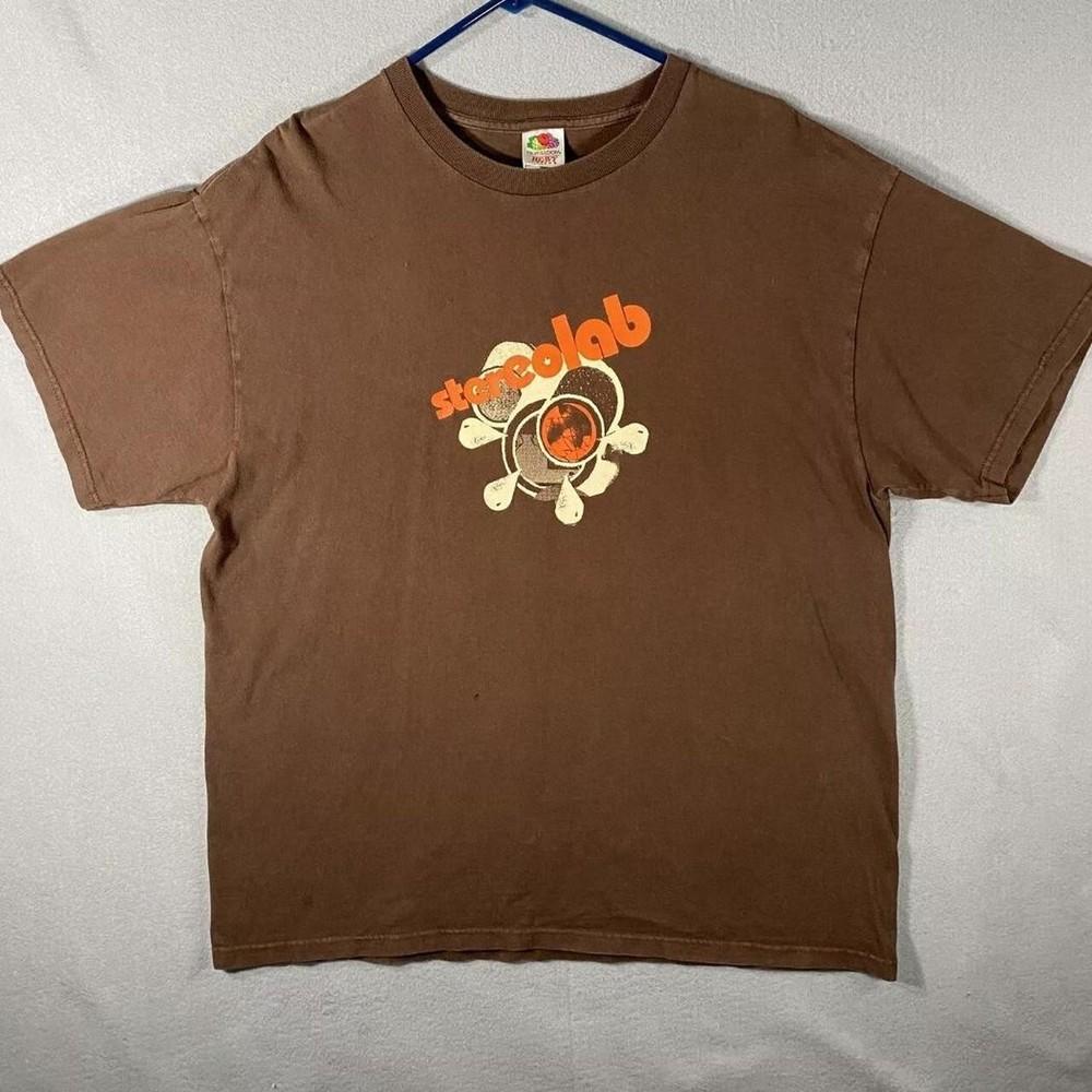Vintage Stereolab Margerine Eclipse Brown Band T Shirt Reprint AN50964 Unisex T-Shirt M