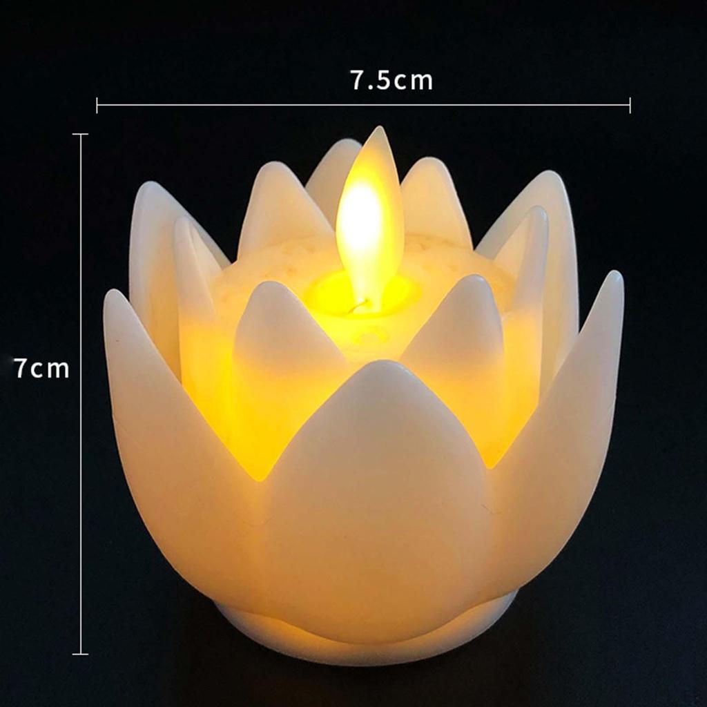 Illuminating Lotus Candle Lights for Home Decor