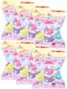 Of 6 Foaming Santan Sanrio Rolling Sweet Bath Balls with Mascots and Carbonated Bath Bath Hello My and Hangyodon Rolling Sweet Bath [Set + Net] Toys,