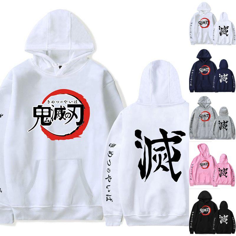 Slayerkimetsu Demon No Yaiba Hoodie Anime Cosplay Coat Sweatshirt Tops Pullover