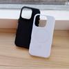 Luxury Black Lace Pattern Phone Case for iPhone 16 15 14 13 12 11 Pro Max Plus Luxury Magnetic Double-layer Back Cover