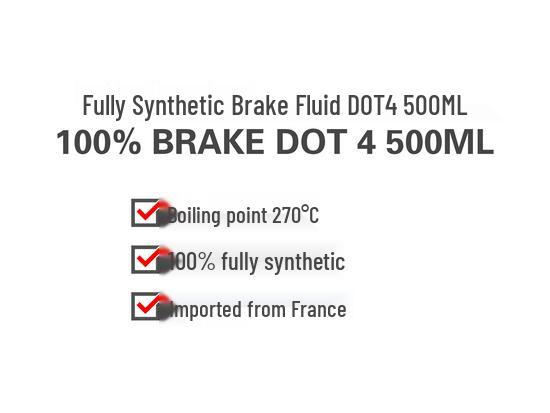 IPONE Racing Full Synthetic Brake Fluid for Kawasaki and French Motorcycles