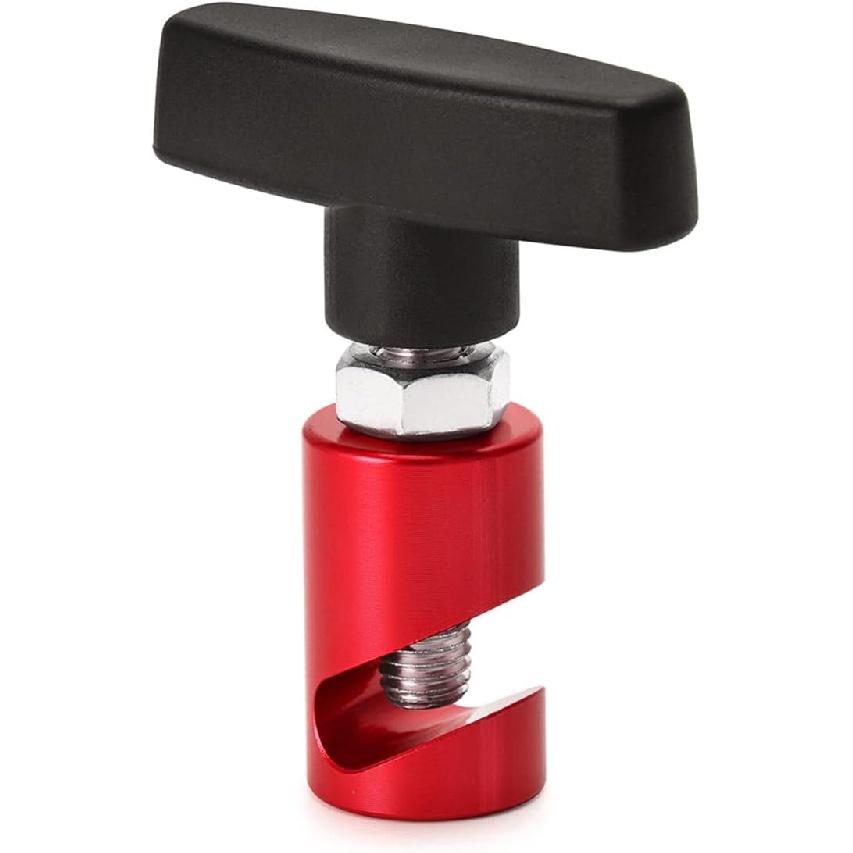 Zipelo Lift Support Clamp, Hood Strut Fixing Clamps with Brass Core, Shock Prop Strut Stopper Retainer for Car Hood, Spark Plug Gap Gauge Tool,