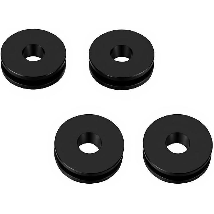 4Pcs Detachable Windshield Bushing Grommets Compatible with Harley Road King Heritage Softail FLHR 1994-2022, Durable Acetal Mounting Hardware Kit